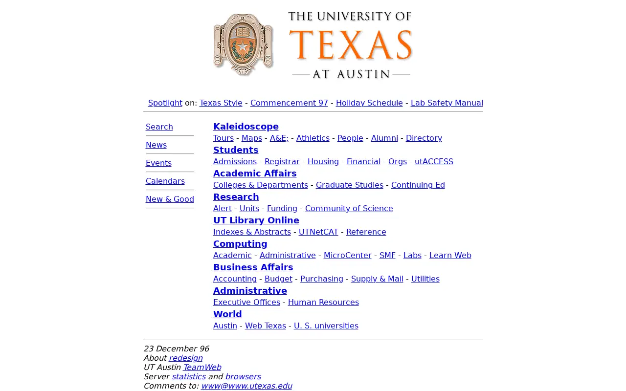 utexas.edu in 1996