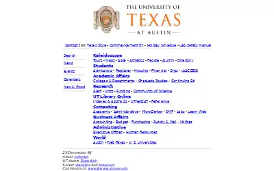 utexas.edu in 1996