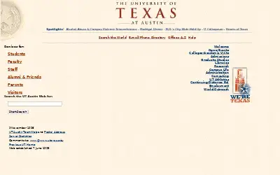 utexas.edu in 1998