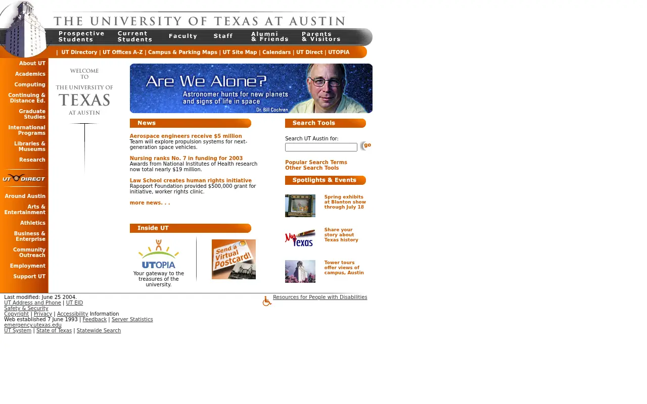 utexas.edu on July 1, 2004