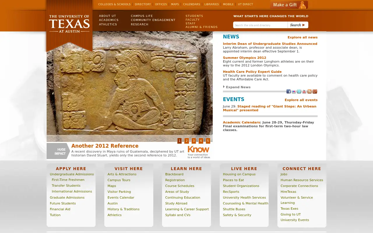 utexas.edu in 2012