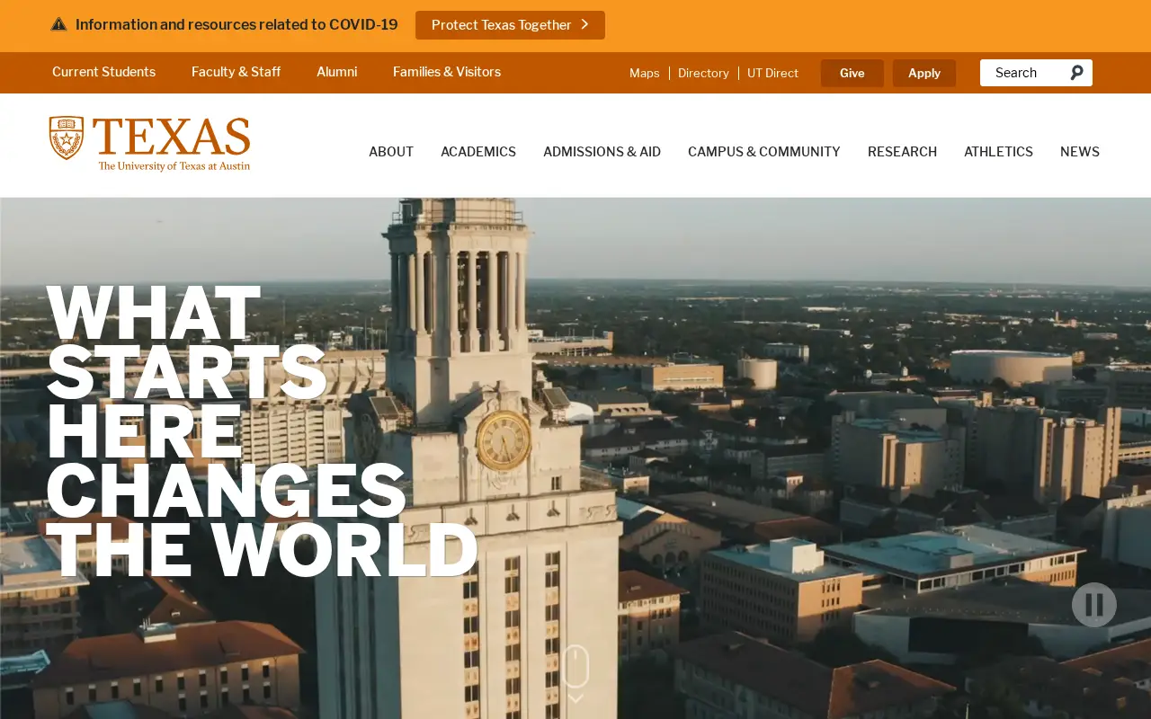 utexas.edu in 2021