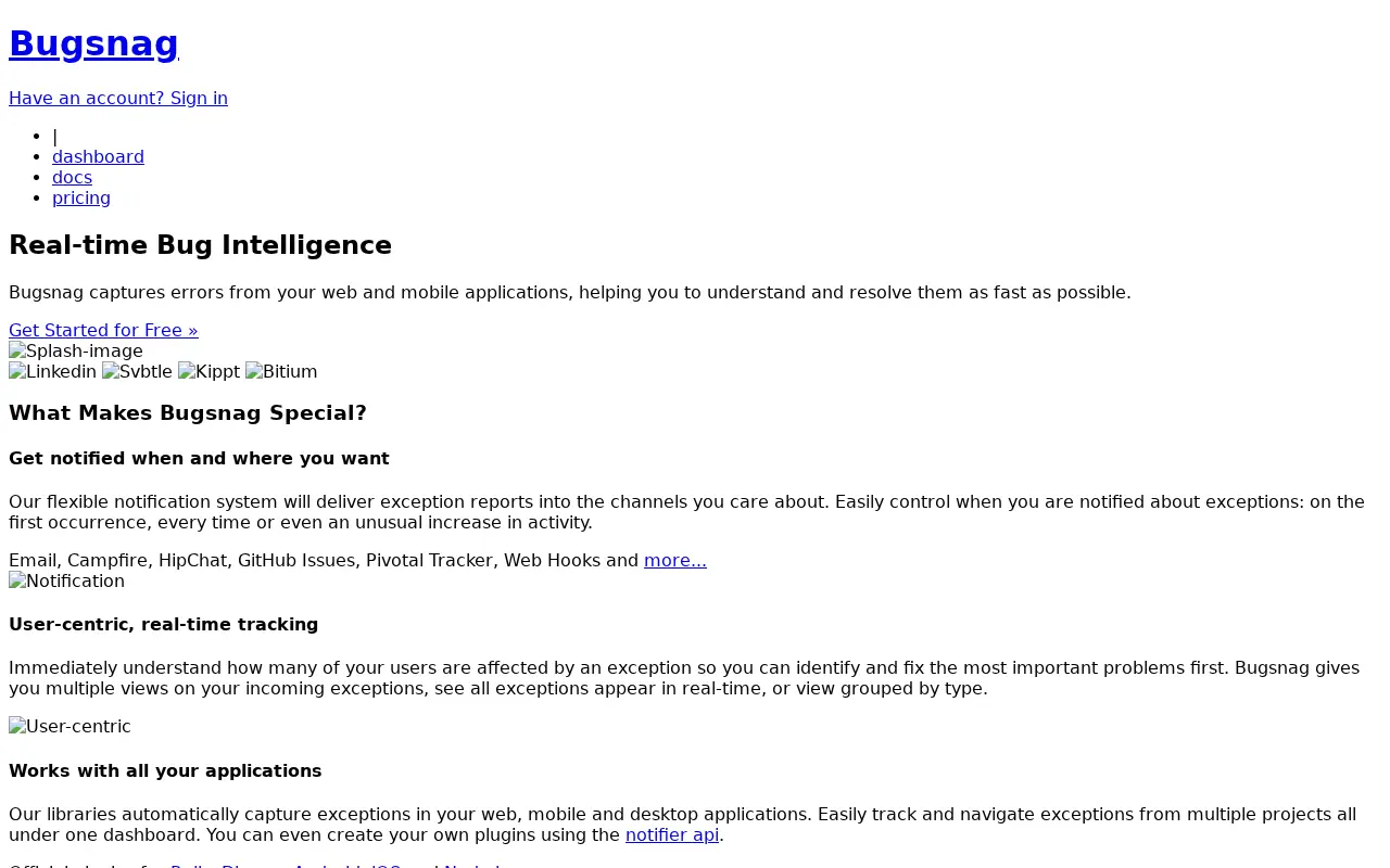bugsnag.com on December 8, 2012