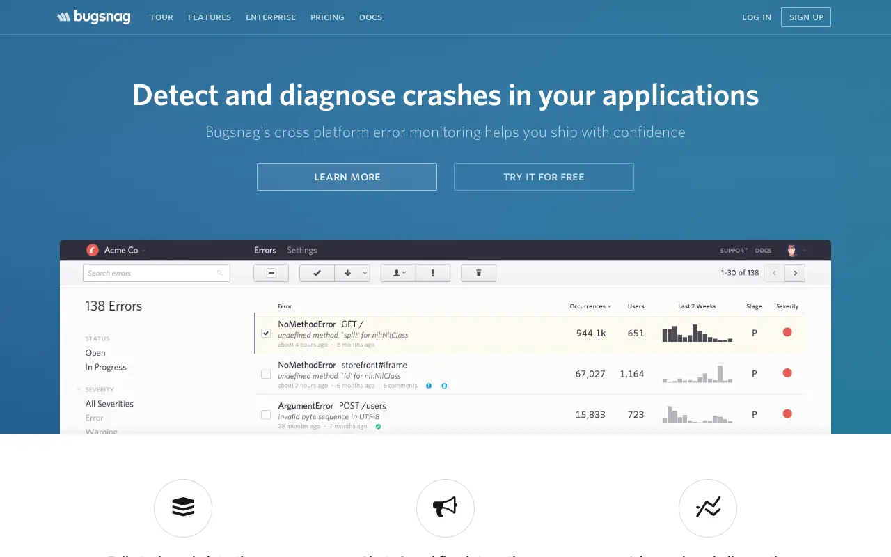 bugsnag.com on July 6, 2015