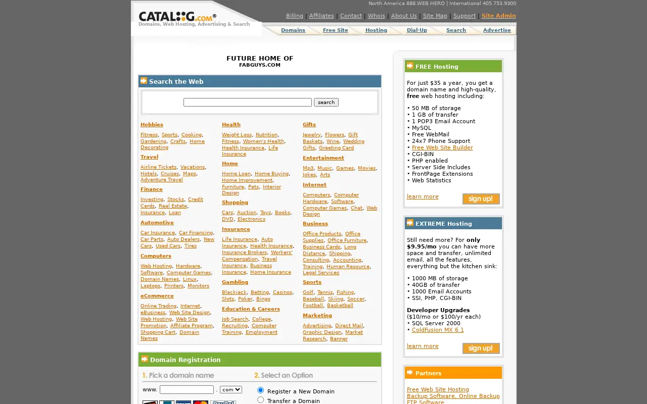 fabguys.com in 2005