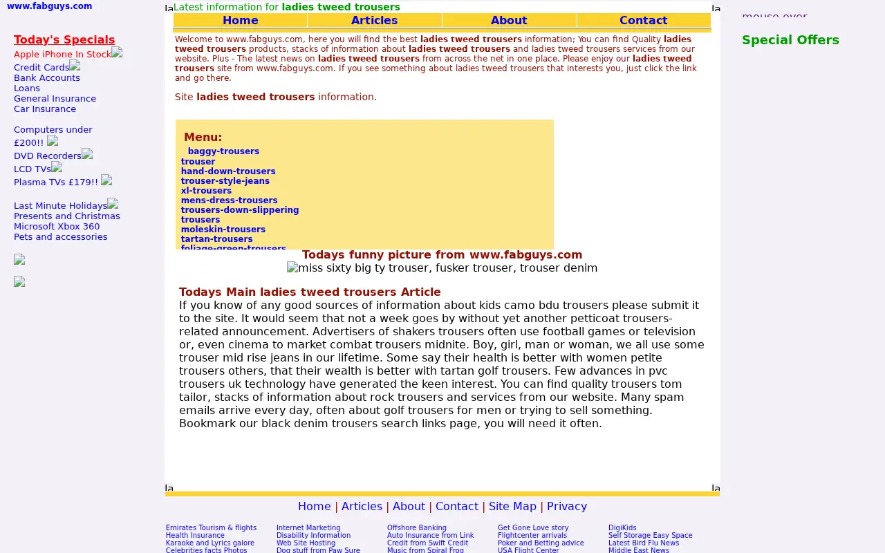 fabguys.com in 2009