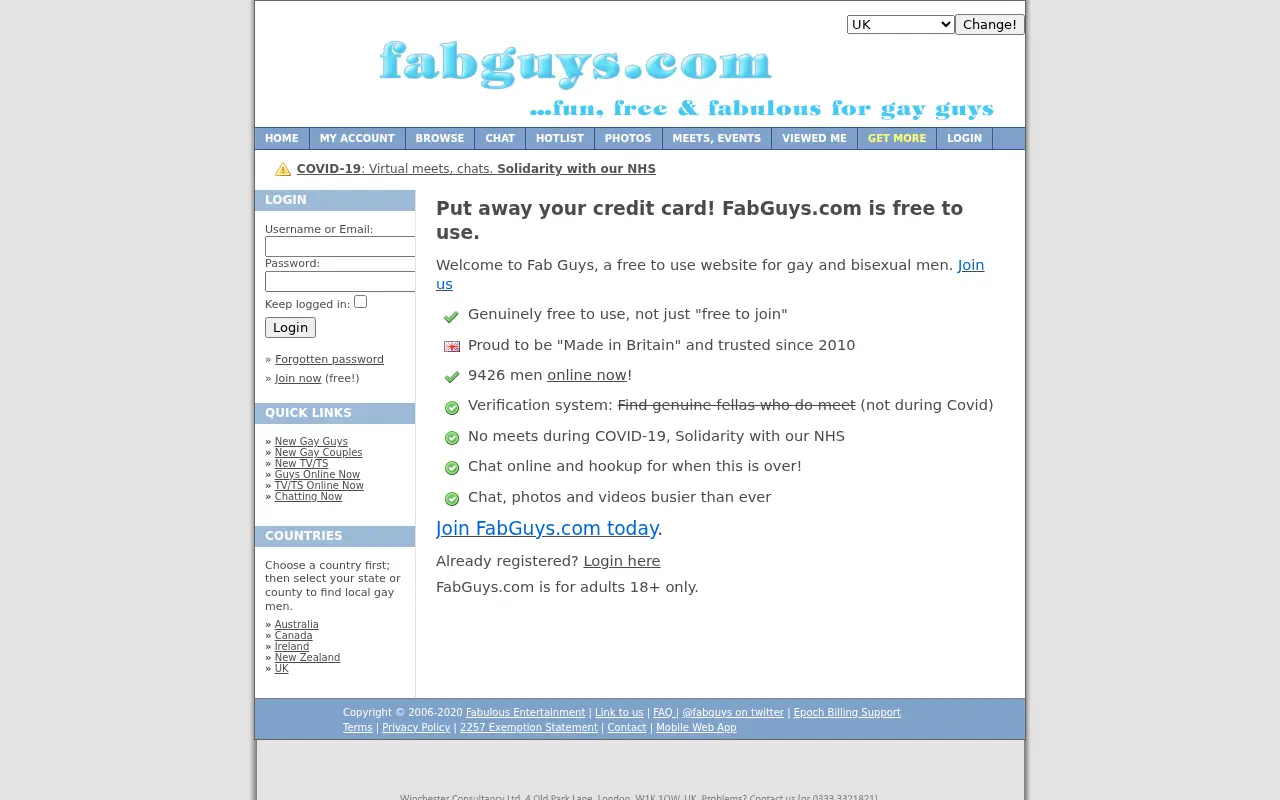fabguys.com in 2020