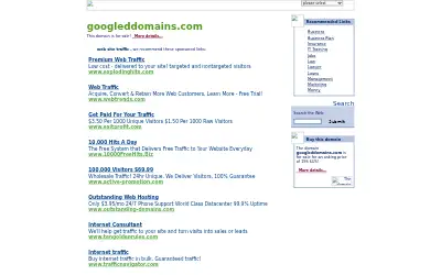 googledomains.com in 2004