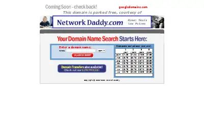 googledomains.com in 2005