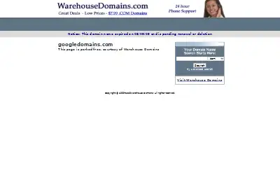googledomains.com in 2009
