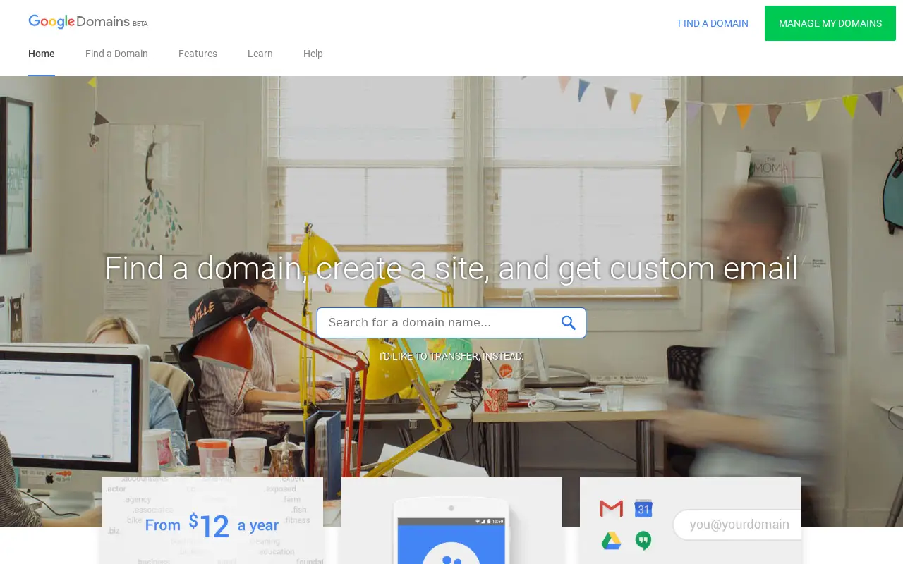 googledomains.com in 2017