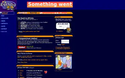 joyclub.de in 2002