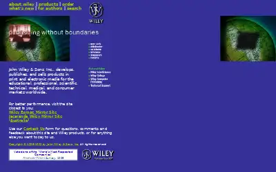 wiley.com in 1999