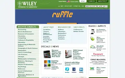 wiley.com in 2010