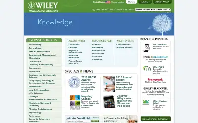 wiley.com in 2011
