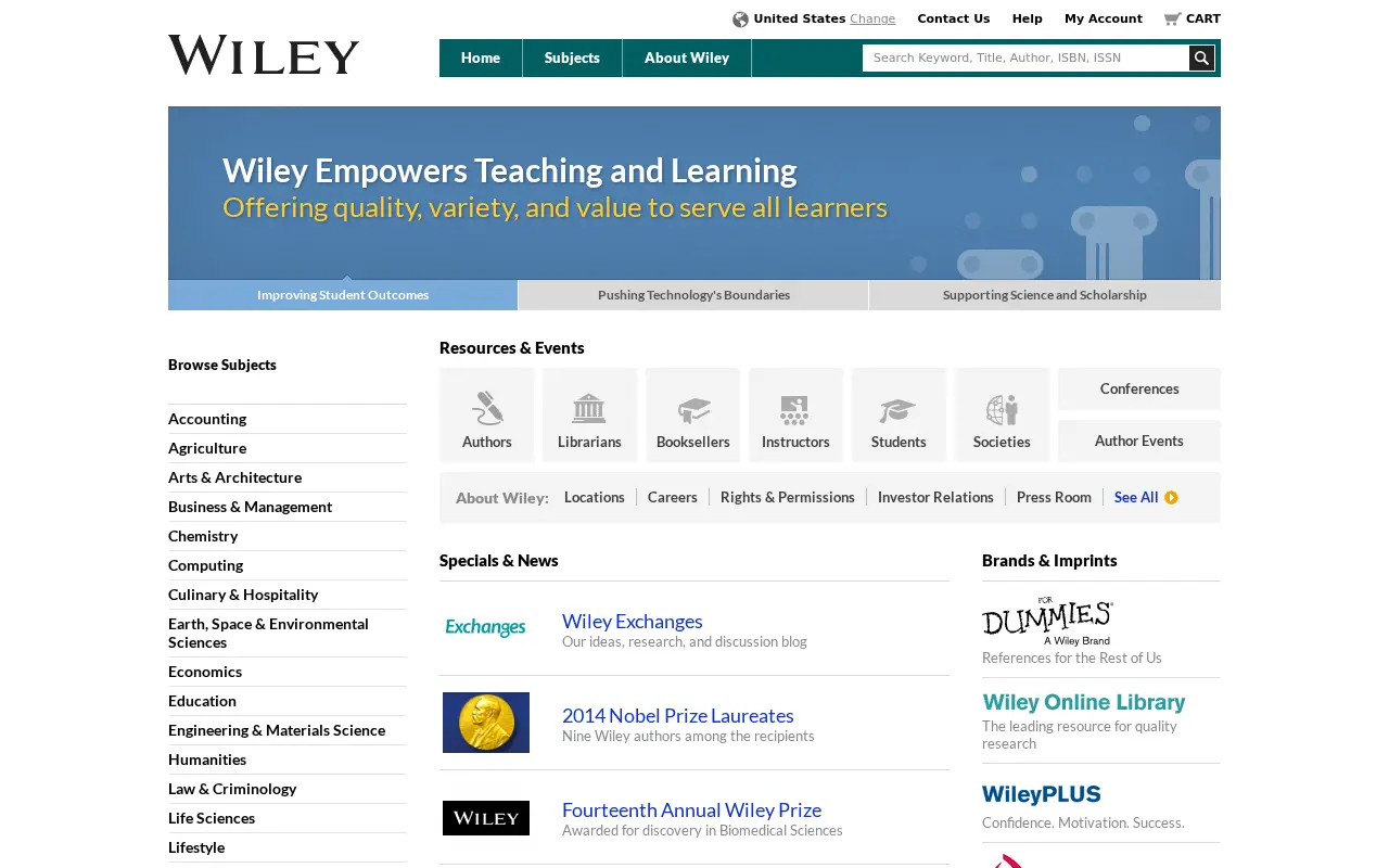 wiley.com in 2015