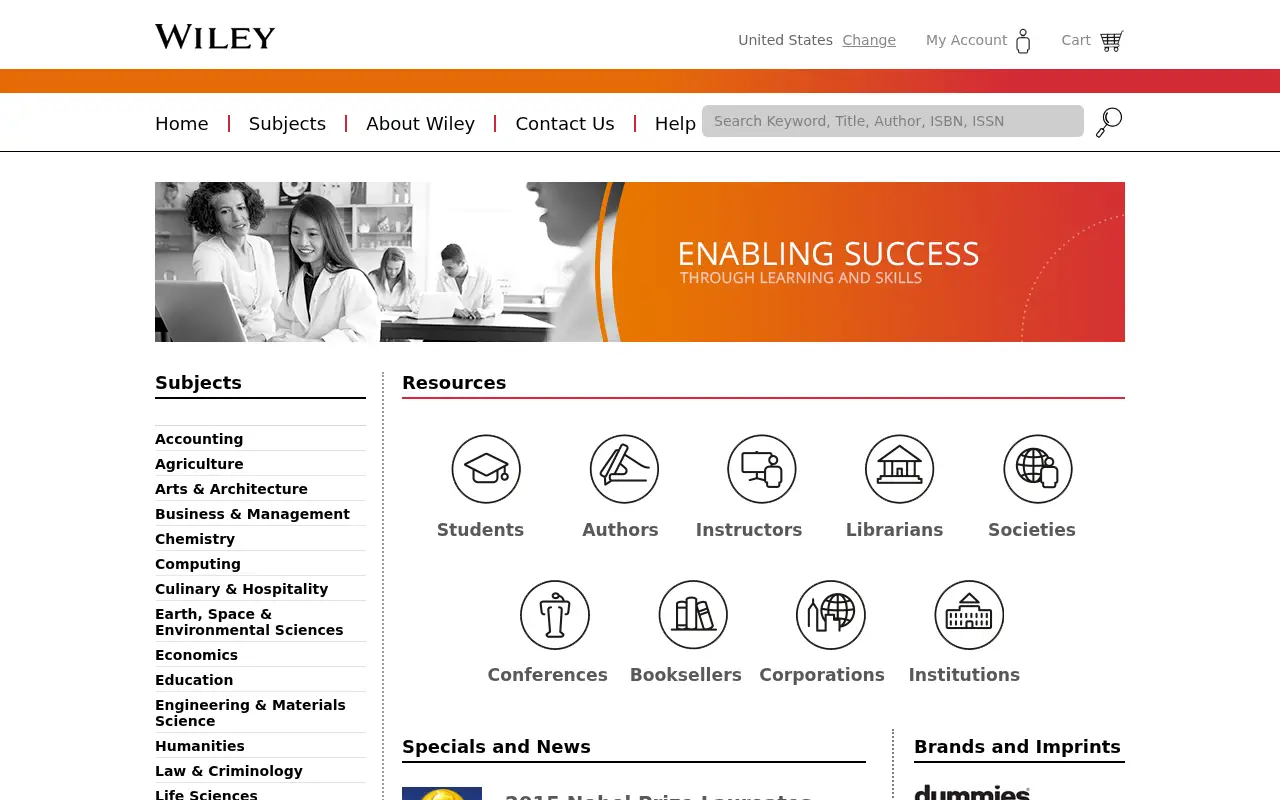 wiley.com in 2016