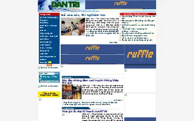 dantri.com.vn in 2008