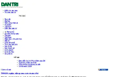 dantri.com.vn in 2009
