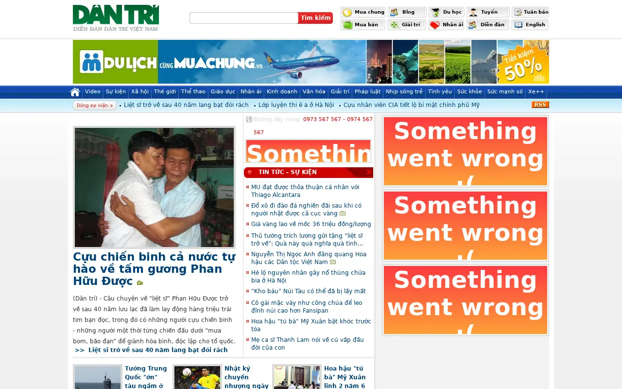 dantri.com.vn in 2013