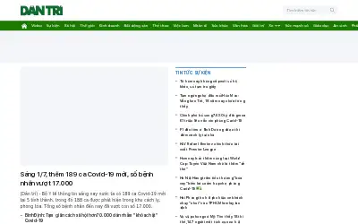 dantri.com.vn in 2021