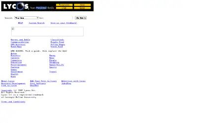 lycos.com in 1997