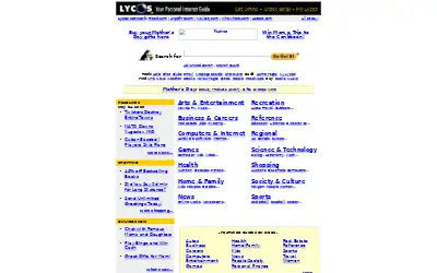 lycos.com in 1999