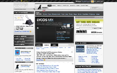 lycos.com in 2007