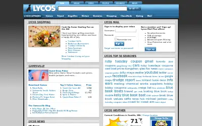 lycos.com in 2009