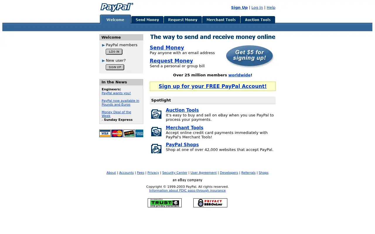 paypal.com in 2003