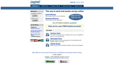 paypal.com in 2003