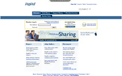 paypal.com in 2007