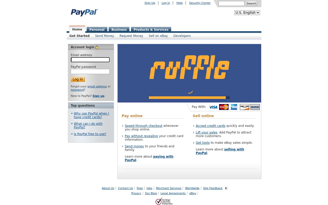 paypal.com in 2008