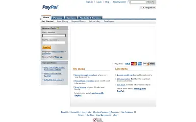 paypal.com in 2008
