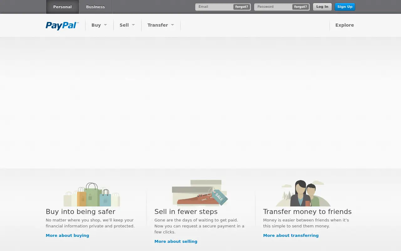 paypal.com in 2013