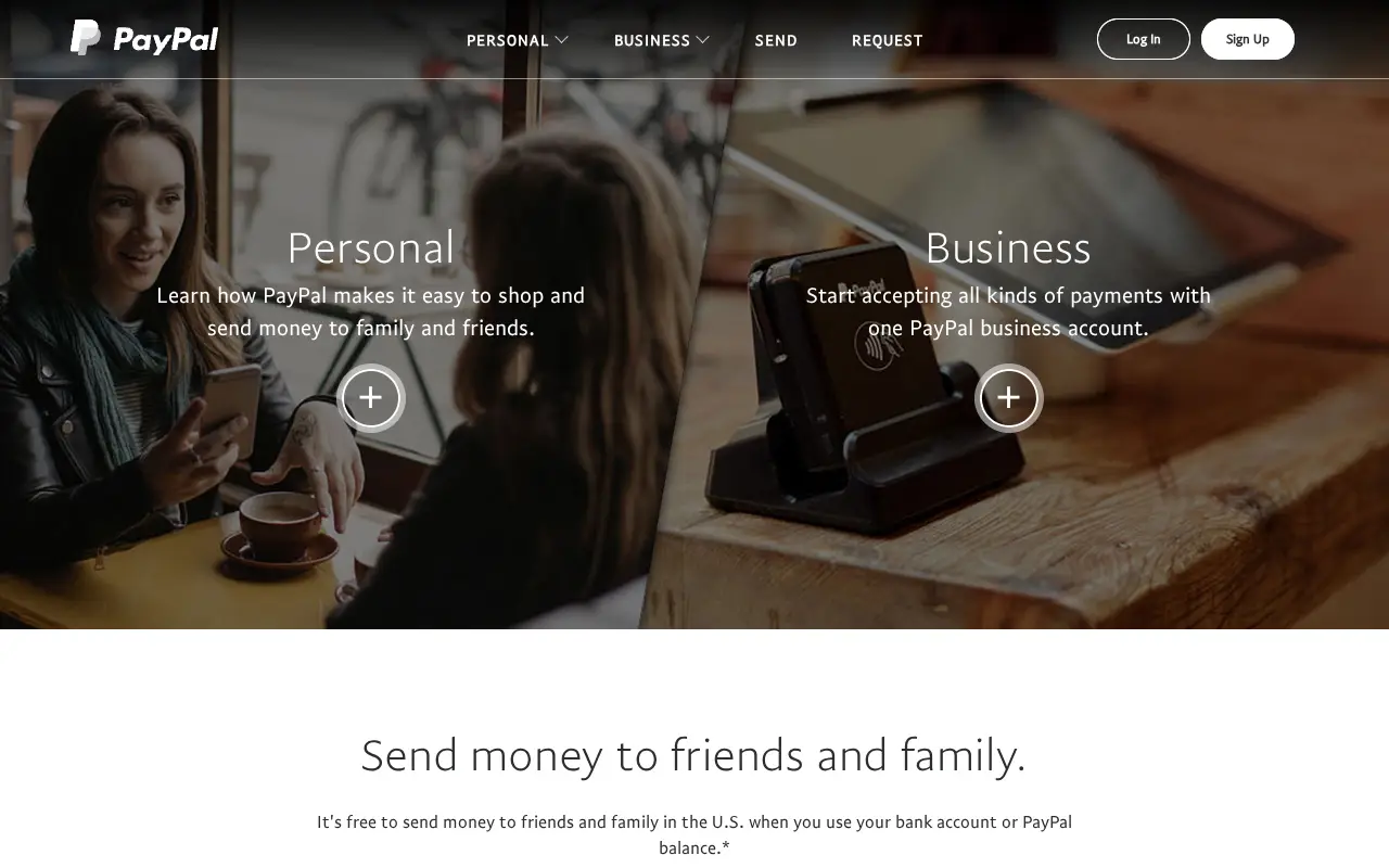 paypal.com in 2018