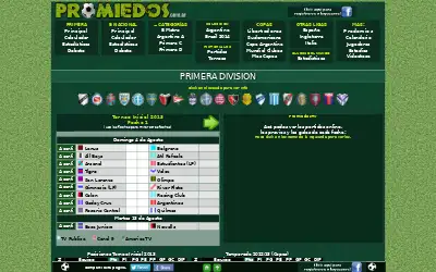 promiedos.com.ar in 2013