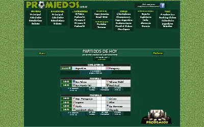 promiedos.com.ar in 2015