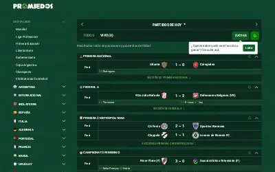 promiedos.com.ar in 2026