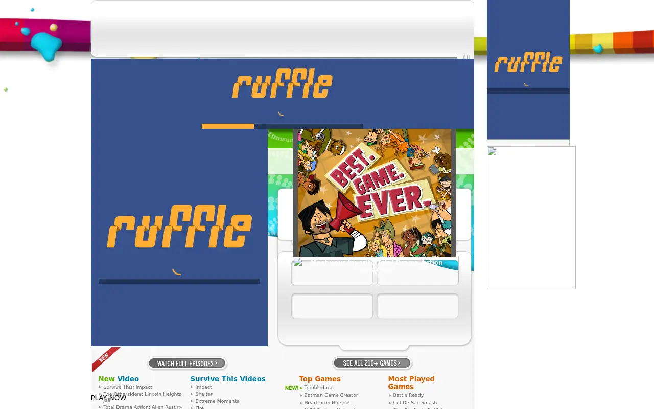 cartoonnetwork.com on July 1, 2009