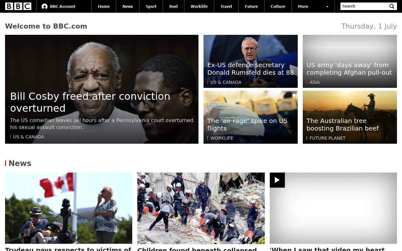 bbc.com in 2021