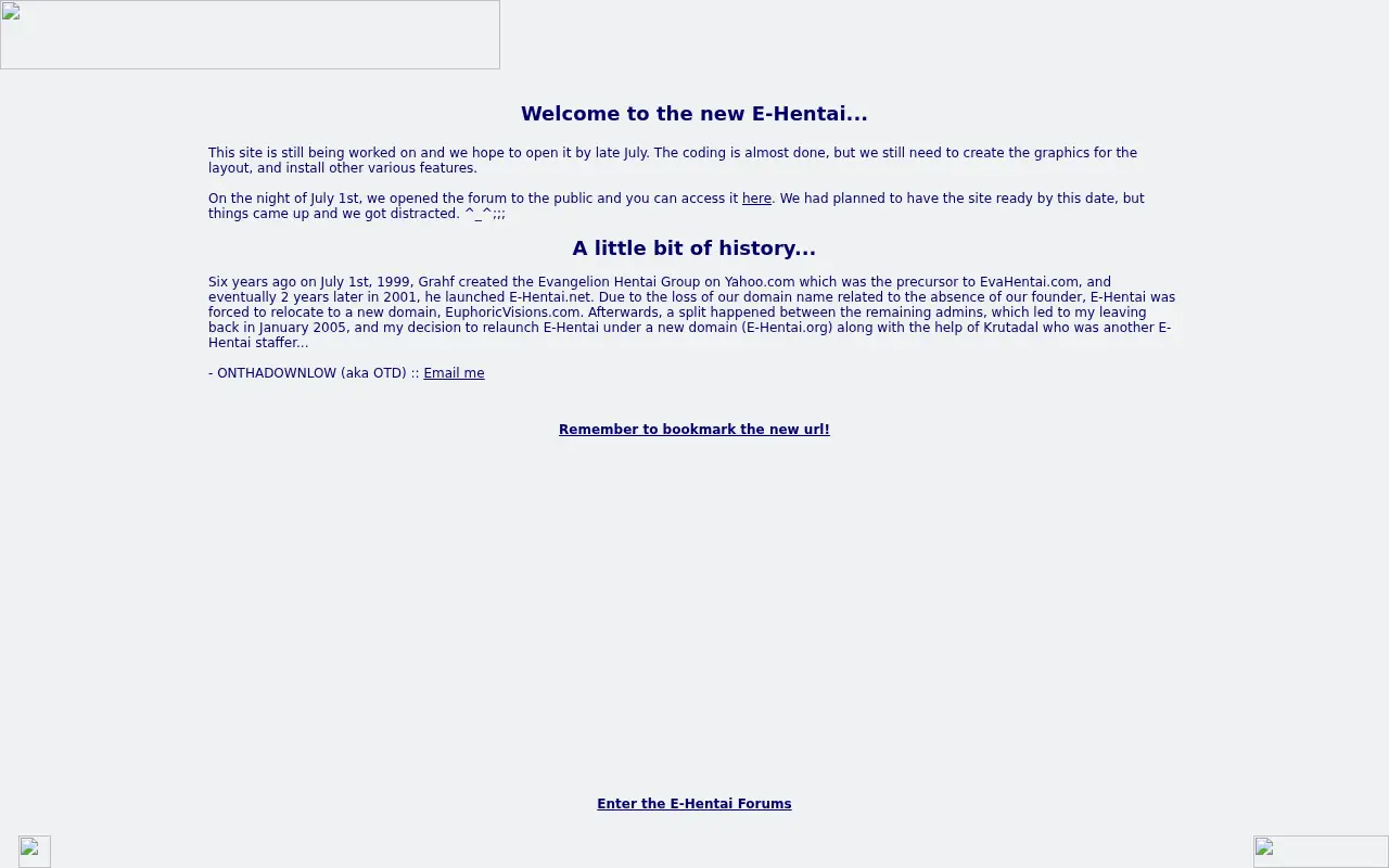 e-hentai.org in 2005