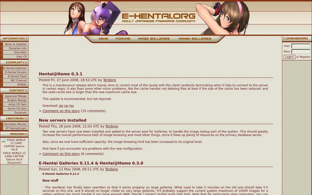 e-hentai.org in 2008