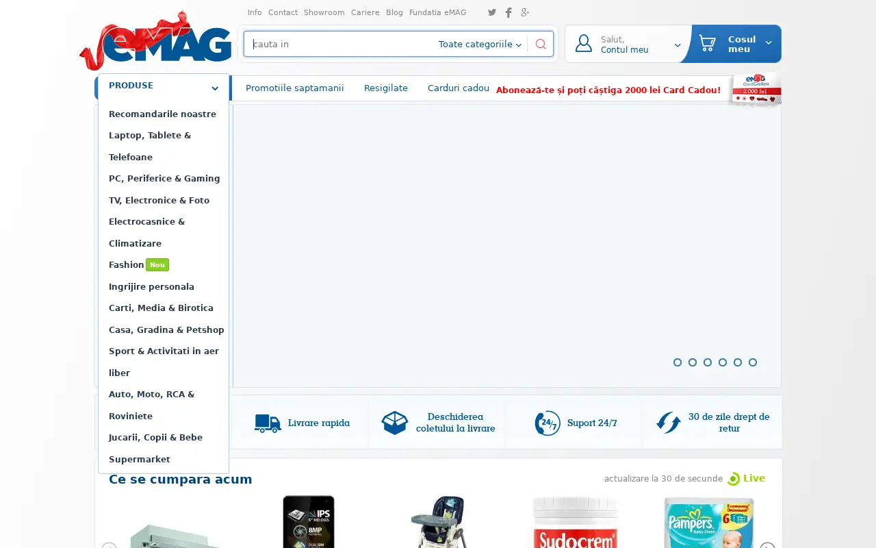 emag.ro in 2015