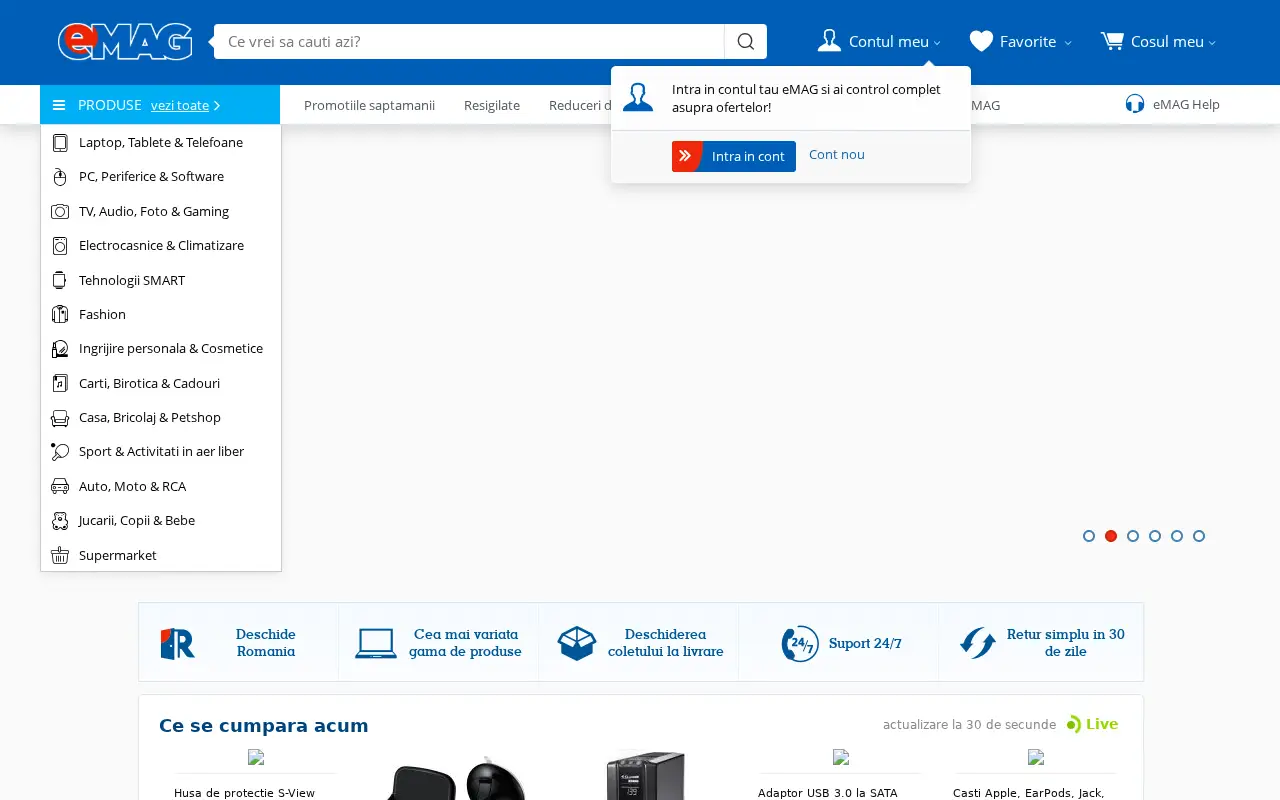 emag.ro in 2017