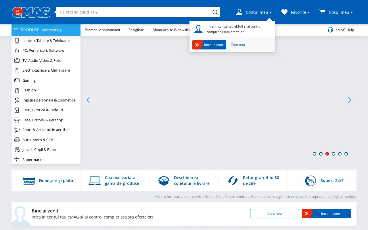 emag.ro in 2018