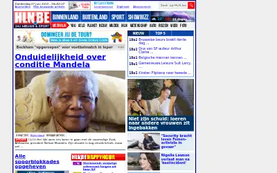 hln.be in 2013