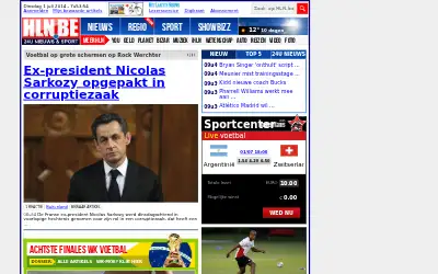 hln.be in 2014