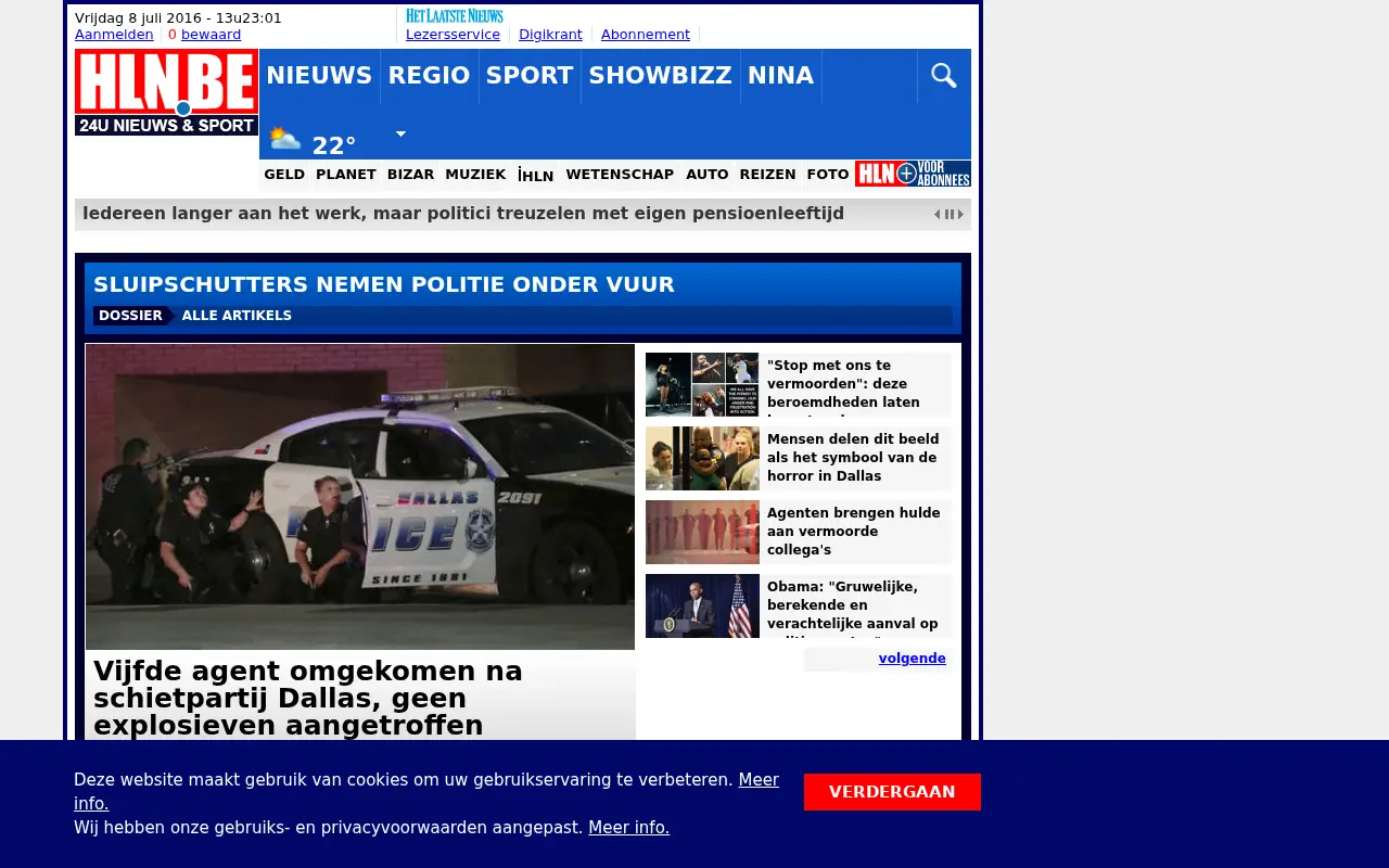 hln.be on July 8, 2016