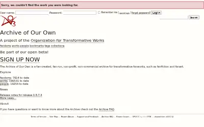 archiveofourown.org in 2011